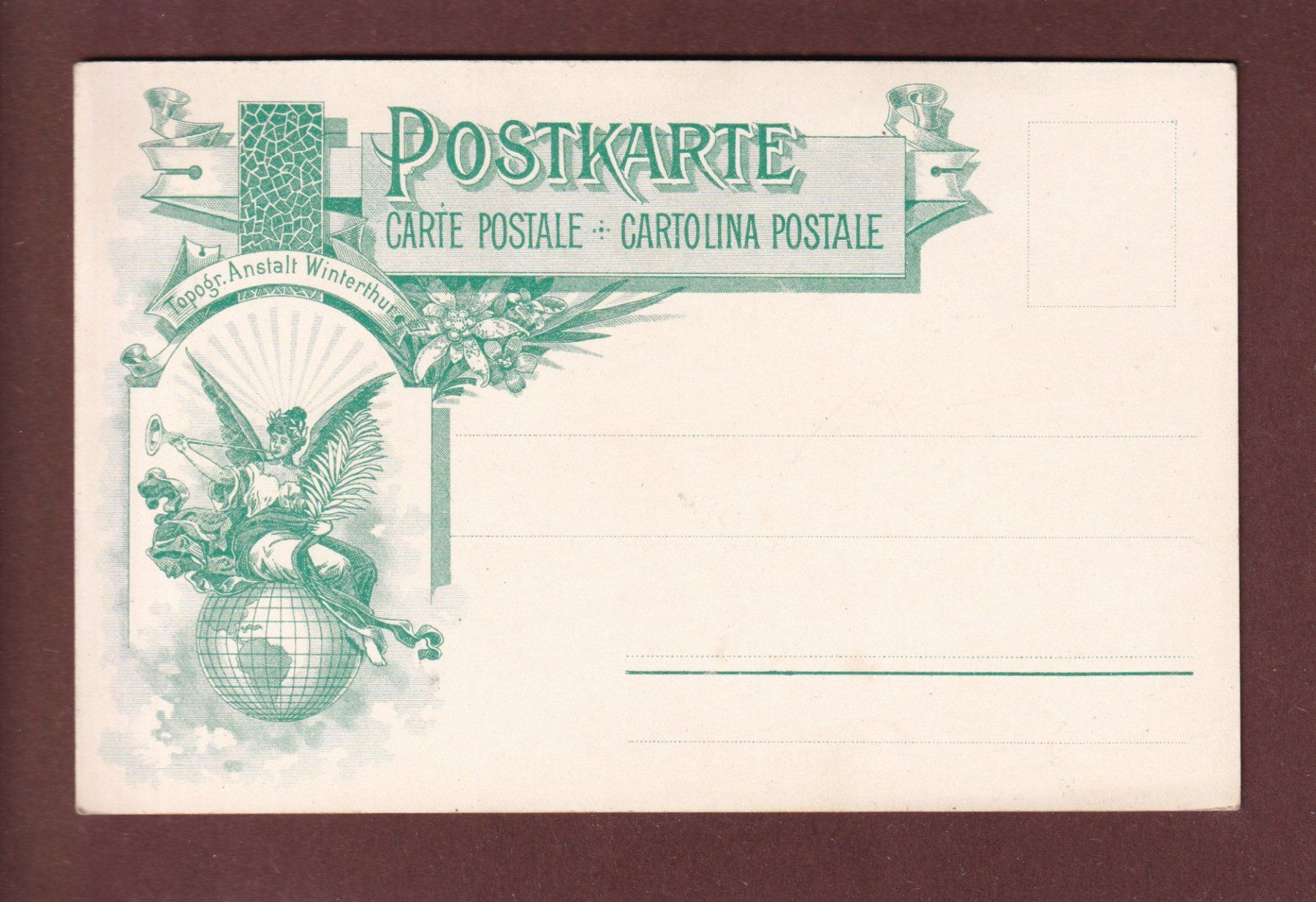 Cartoline postali: LUZERN - Topographische Anstalt Winterthur – Usato da Pully venduto da nicecards 1
