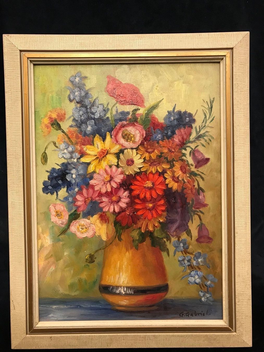 Dipinti: G. GABRIELLI ÖLBILD 42x32cm – Usato da Zürich venduto da otomado 2