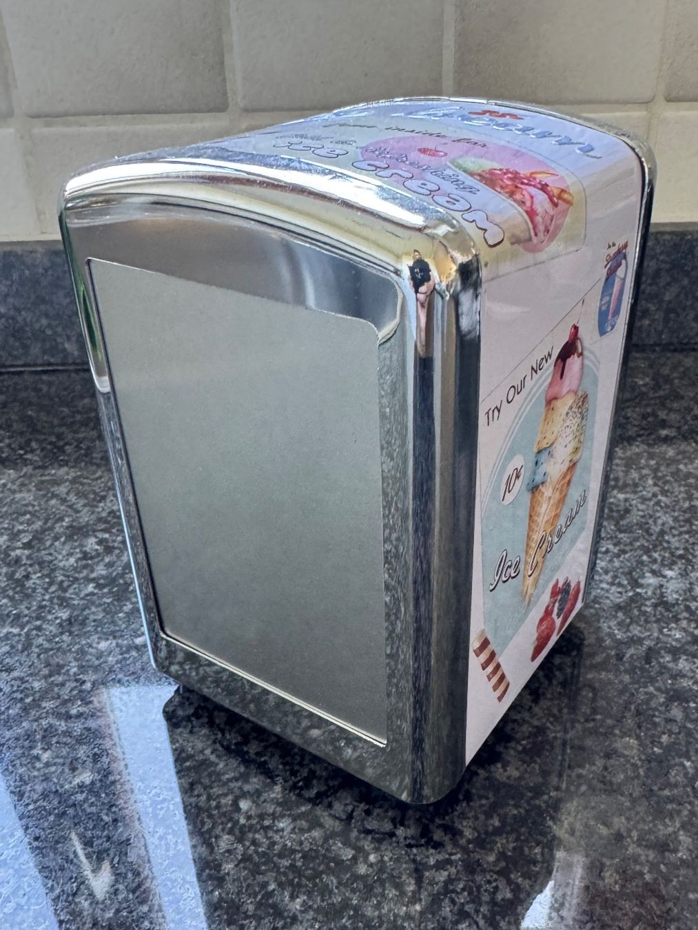 Elettrodomestici da cucina: Seviettenspender American Dinner Rockabilly Geschenk – Nuovo (secondo la descrizione) da Steffisburg venduto da smocky17