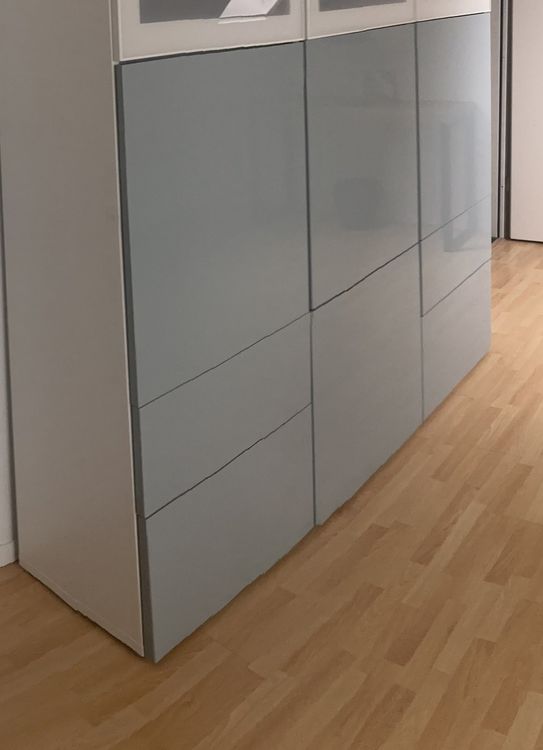 IKEA Besta Fronten/Türli hochglanz hell graublau (Gebraucht) in ...