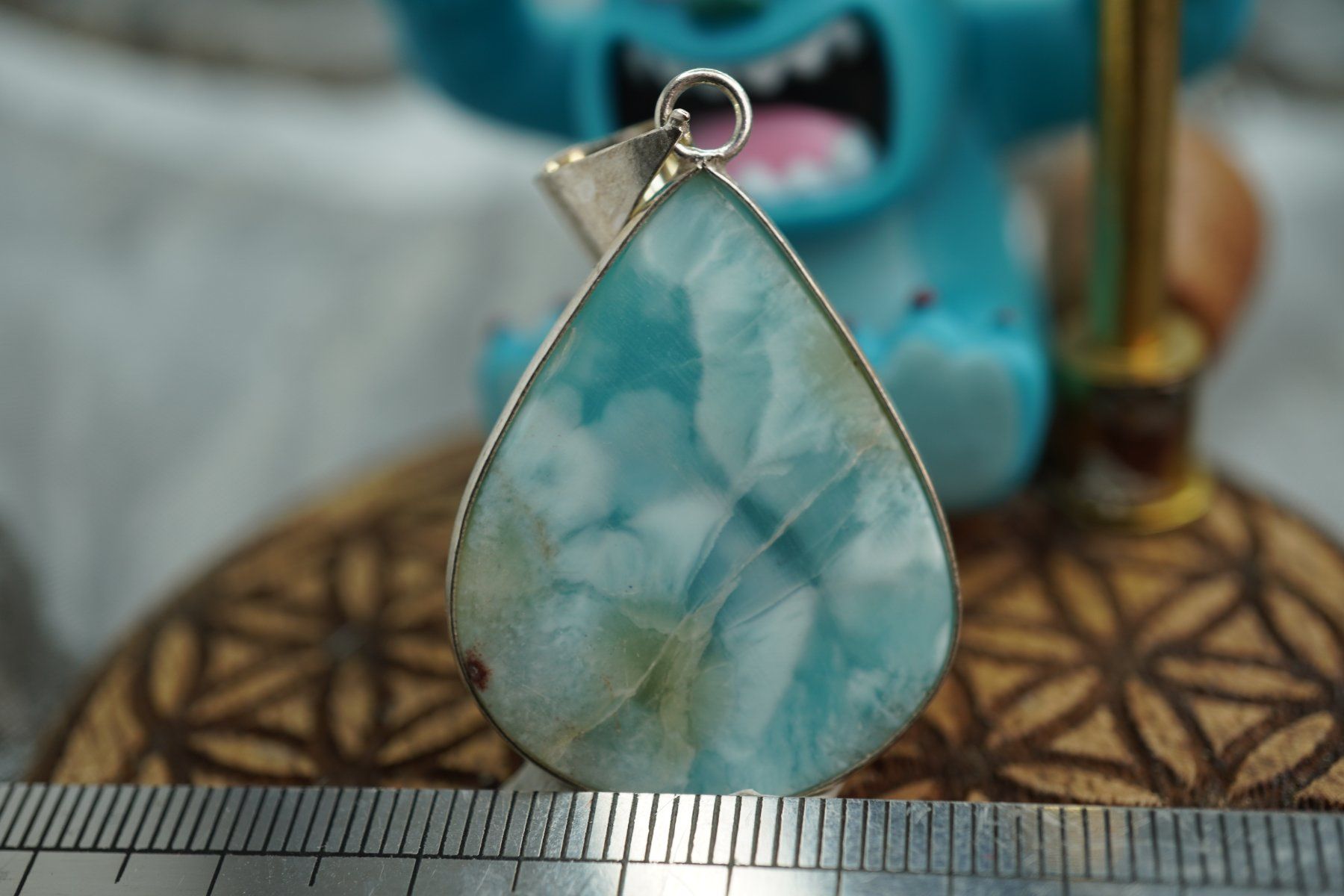 Mineralien & Heilsteine: Larimar   Wunderschön    Anhänger   by  "TOPSTONE" ab 1.- – Neu und originalverpackt aus Eschenbach SG von topstone 5