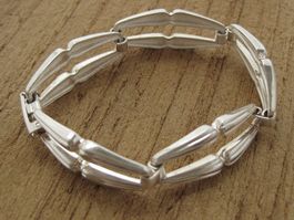 Vintage Glieder Armband Silber 835