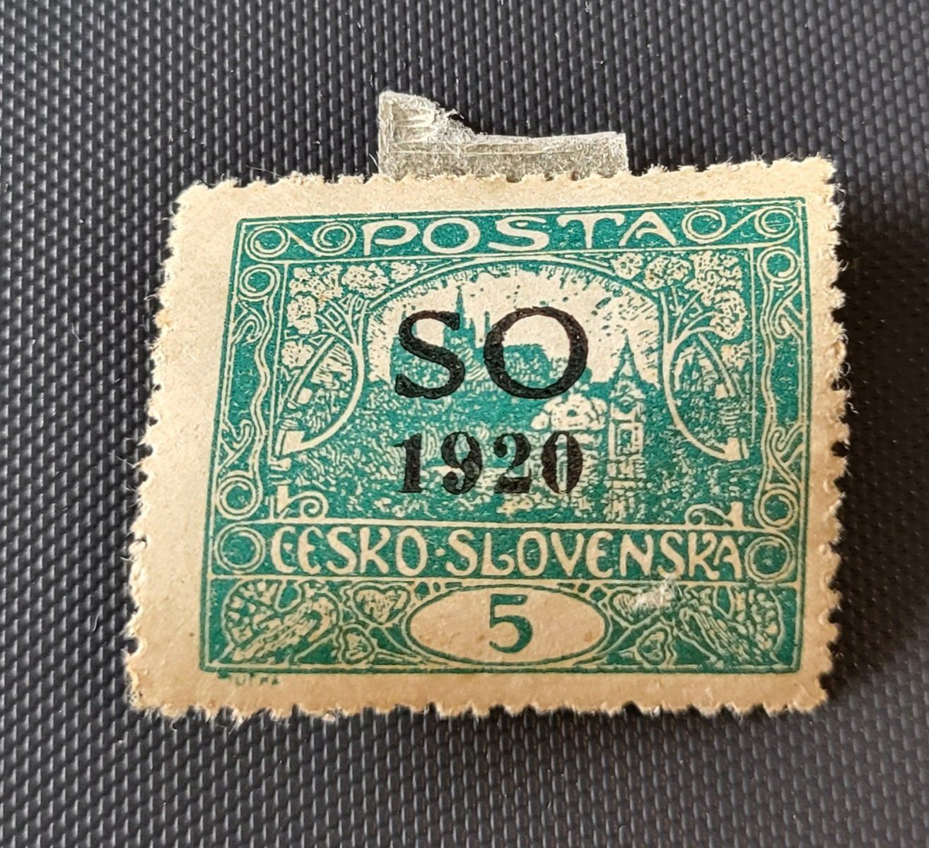 Tutti i francobolli: Ostschlesien 1920 alte briefmarke – Usato da St Gallen venduto da Stampsalshobby