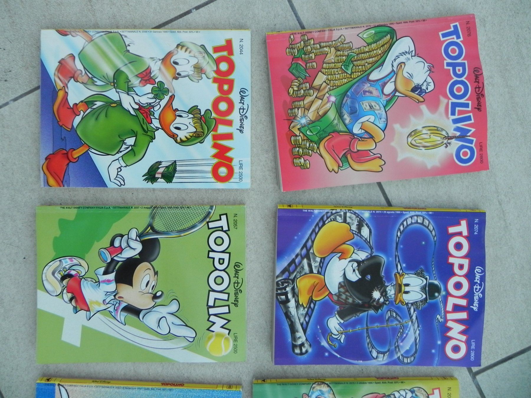 Fumetti: Topolino Comics Sammlung 6 Hefte Disney – Usato da Stallikon venduto da pcerny16 3