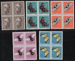 1950  4 Block   Pro Juventute   postfrisch    SBK CHF  60.00