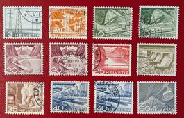 TECHNIK UND LANDSCHAFT AUS 297 - 306 1949 GEBRAUCHT