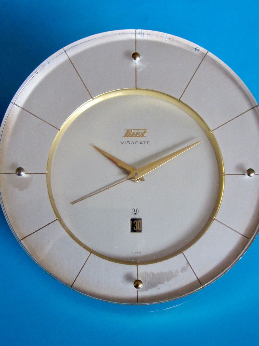 Tissot Orologi: TISSOT VISODATE - 8 Tage - 110x40mm – Usato da Massagno venduto da catbed