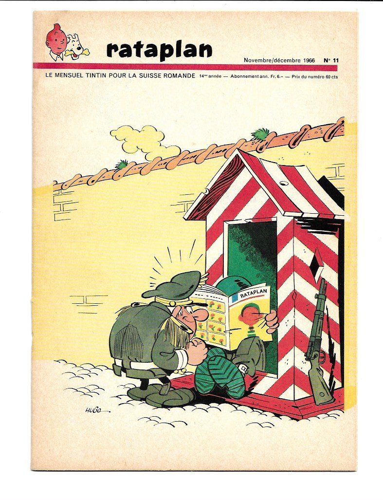 Rataplan Nr.11 1966, TIM ATAR Verlag, TinTin Hergé, Mensuel (Gebraucht ...