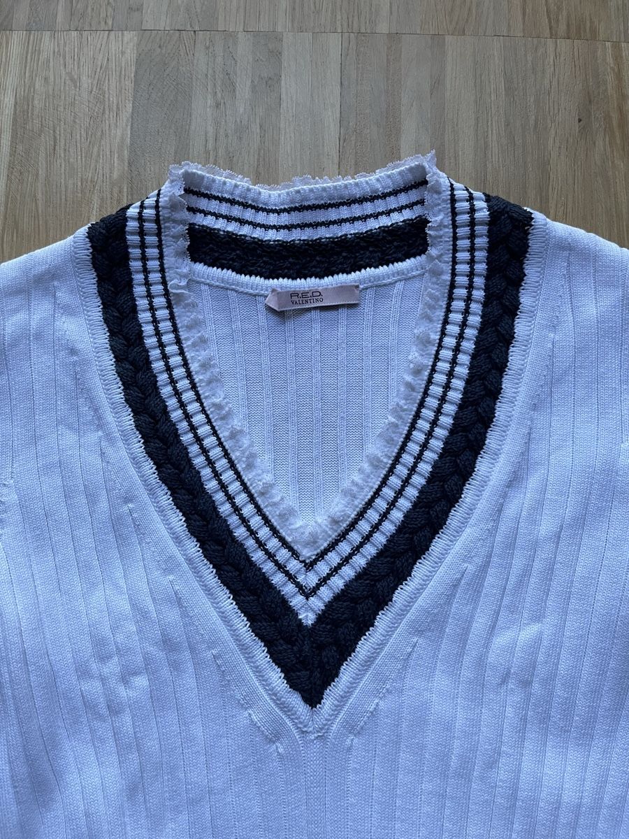 Pullover & Sweatshirts: Red Valentino Pullover XS Baumwolle Sweater – Neu (gemäss Beschreibung) aus Zürich von kat_2s7f 1
