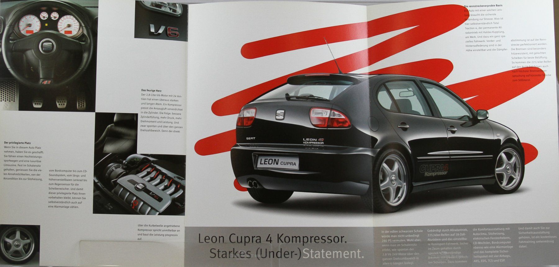 Seat Documenti: PROSPEKT  | SEAT LEON CUPRA 4 KOMPRESSOR - 1M1 | AB 09.2001 – Usato da Unterägeri venduto da GIGOLOLIT 3