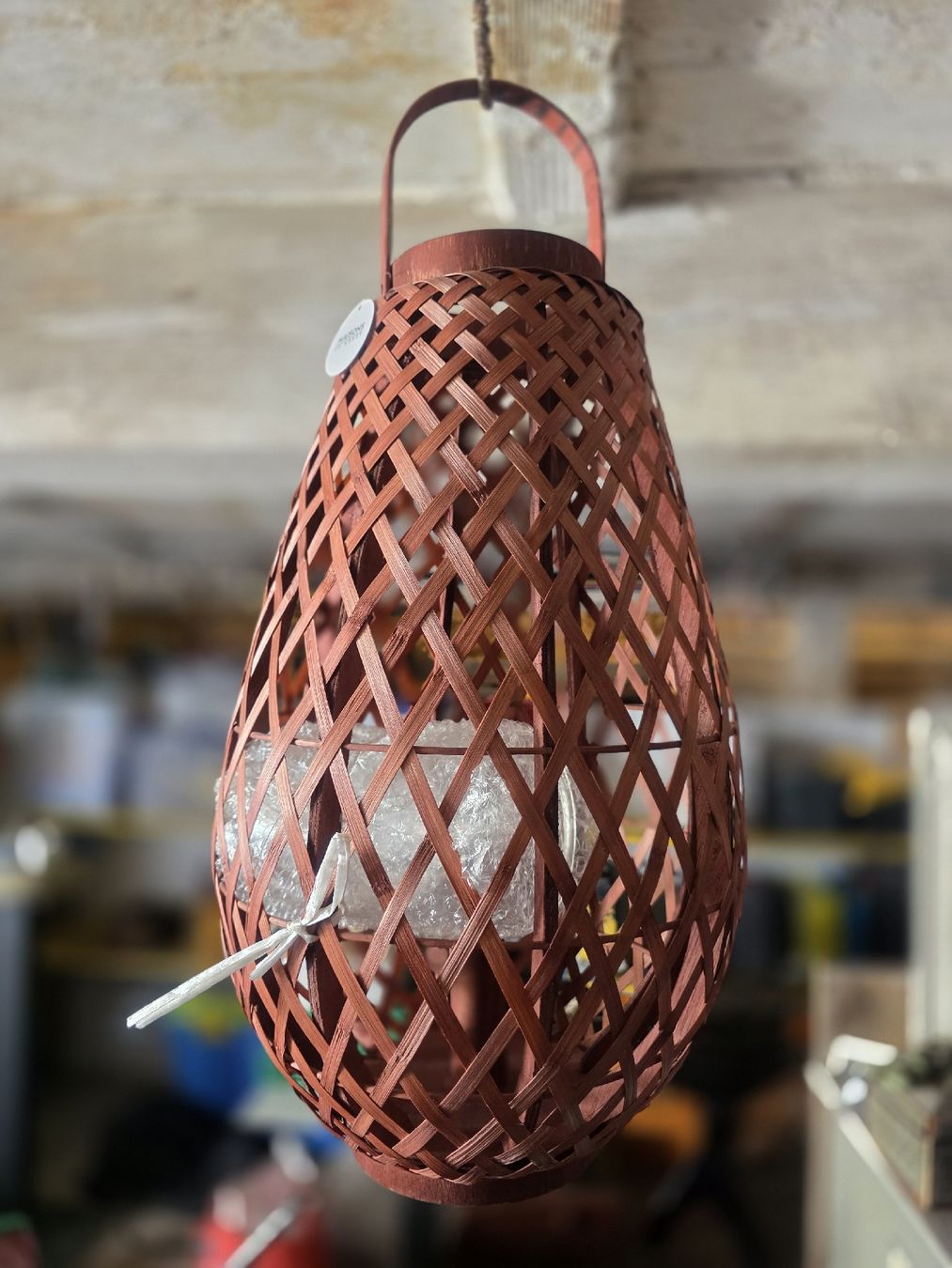 Maisons du monde Lanterne: Lanterna decorative in bambù Maison du Monde – Nuovo (secondo la descrizione) da Collonges venduto da 2D_Collector 2