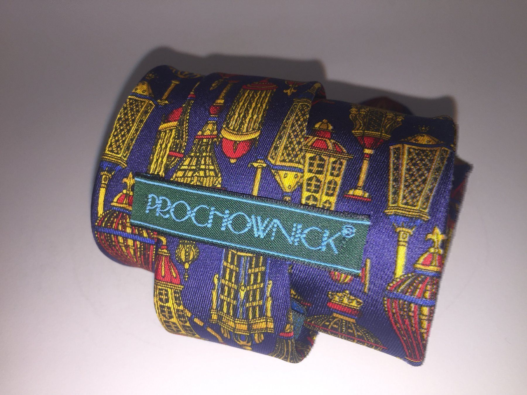 Cravatte: Cravate en soie/Seiden Krawatte  PROCHOWNICK – Usato da Cossonay-ville venduto da Super-Price-Quality 8