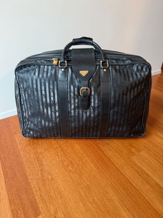 Maison Mollerus Reisetasche / Reisekoffer Schwarz / Noir