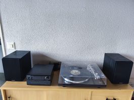 Panasonic SA-PMX94 Stereoanlage mit Lenco Plattenspieler