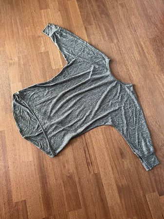 leichter Pulli / Pullover / Shirt 3/4 Arm - grün - Herbst