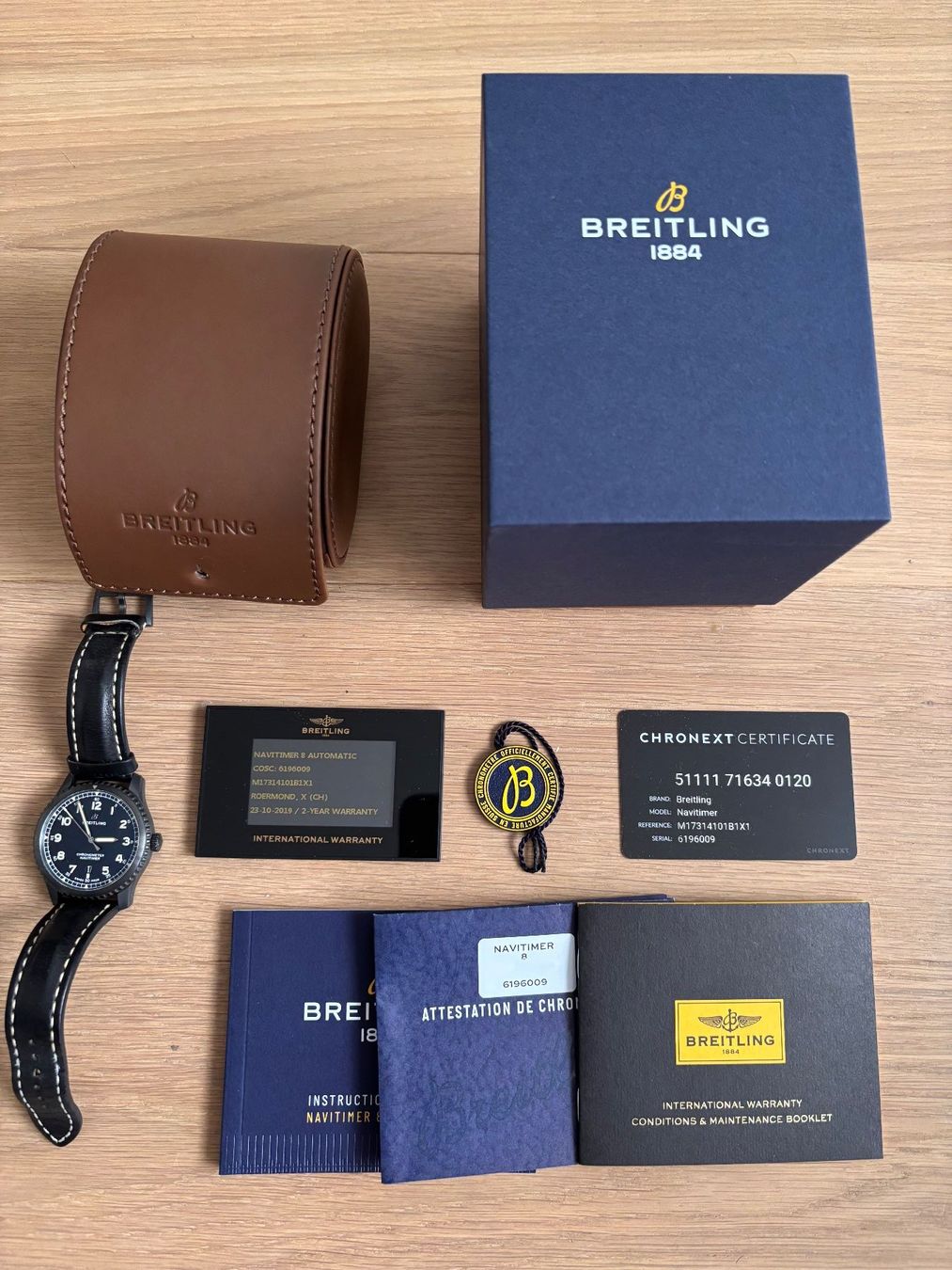Breitling Orologi: Breitling Navitimer M17314 /2019 full set – Usato da ostermundigen venduto da tomhad