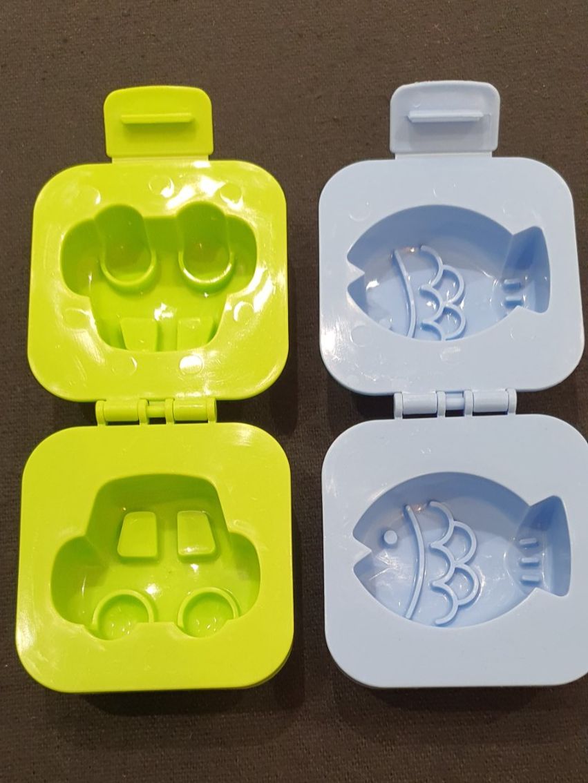 Teglie da forno: 2er Set Eierformer / Kindersnack Formen: Auto & Fisch – Usato da Jona venduto da VivianPatrick 2