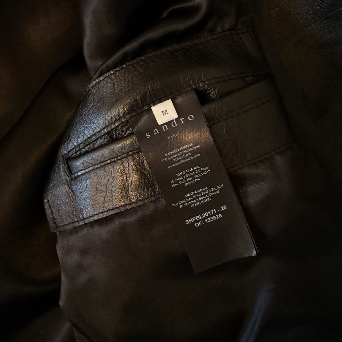 Sandro Giacche: Sandro leather biker jacket size M in perfect condition – Usato da Zürich venduto da KPSLZRH 8
