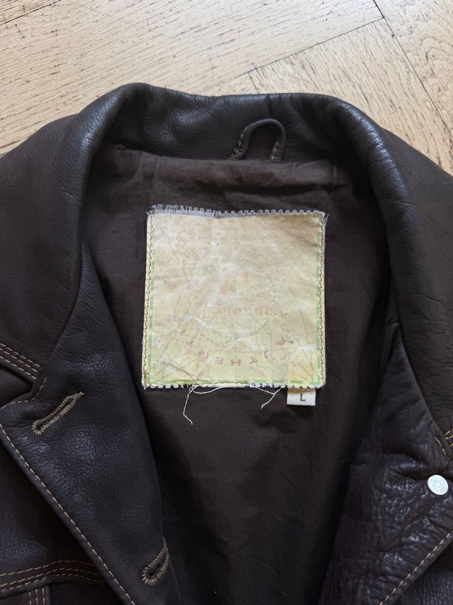 Vestes: Vintage Brown Cowhide Leather Jacket – D'occasion à Genève par ant_77dc 6