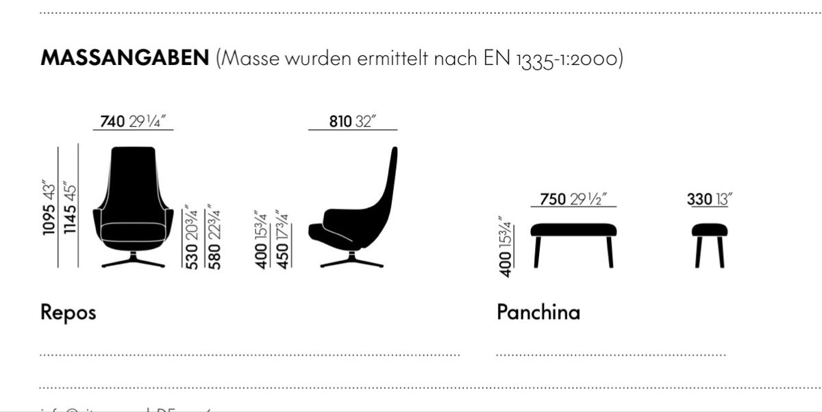 Vitra Sessel: Vitra Repos Sessel Rosa – Neu (gemäss Beschreibung) aus Zug von mar_99vh 4