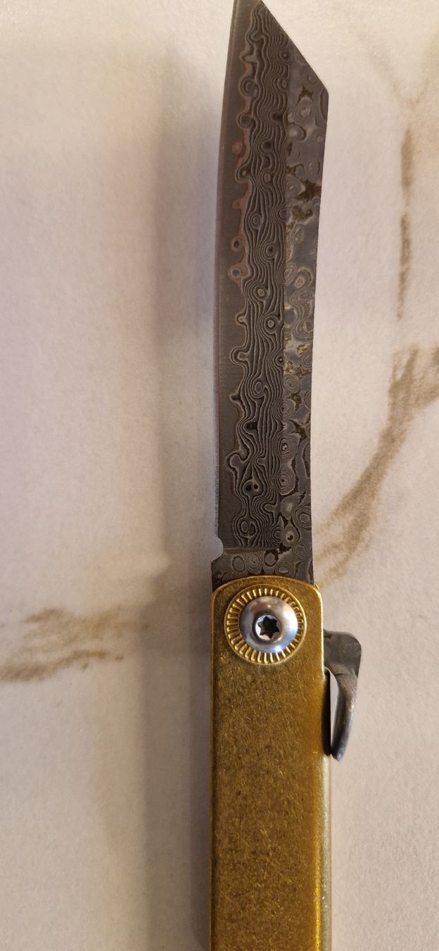 Coltelli tascabile: Higonokami stile damast – Nuovo (secondo la descrizione) da Burgdorf venduto da maj_swz8 1