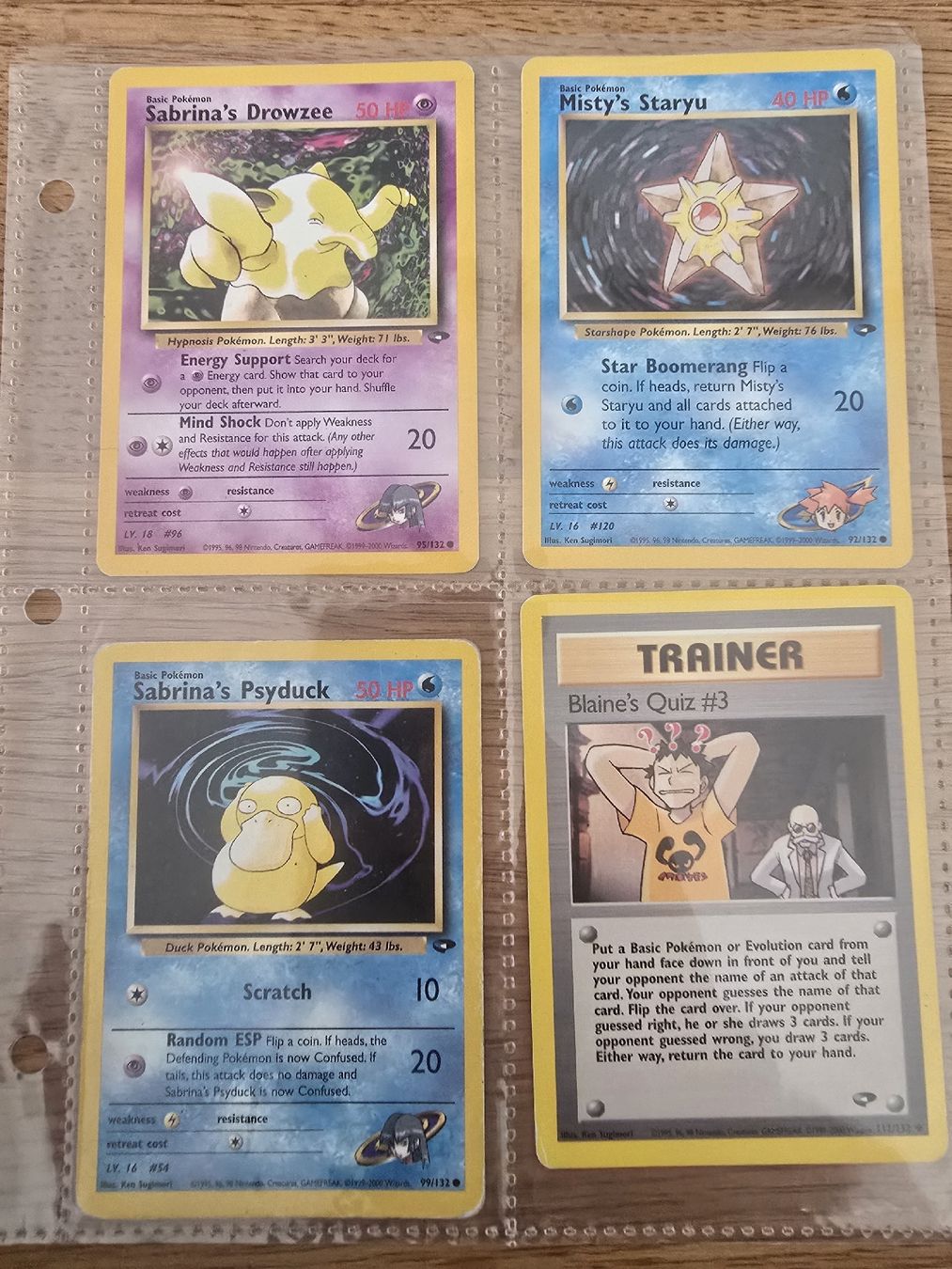 Pokémon Carte collezionabili: Carte Pokémon Gym Challenge – Usato da Cadenazzo venduto da ant_dr5s 7