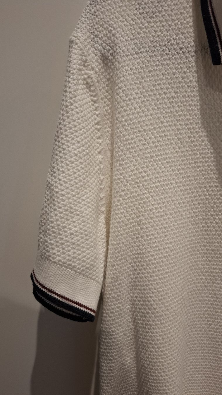 Magliette Polo: white polo shirt size S with texture  – Nuovo (secondo la descrizione) da Zürich venduto da pto_6wfs 2