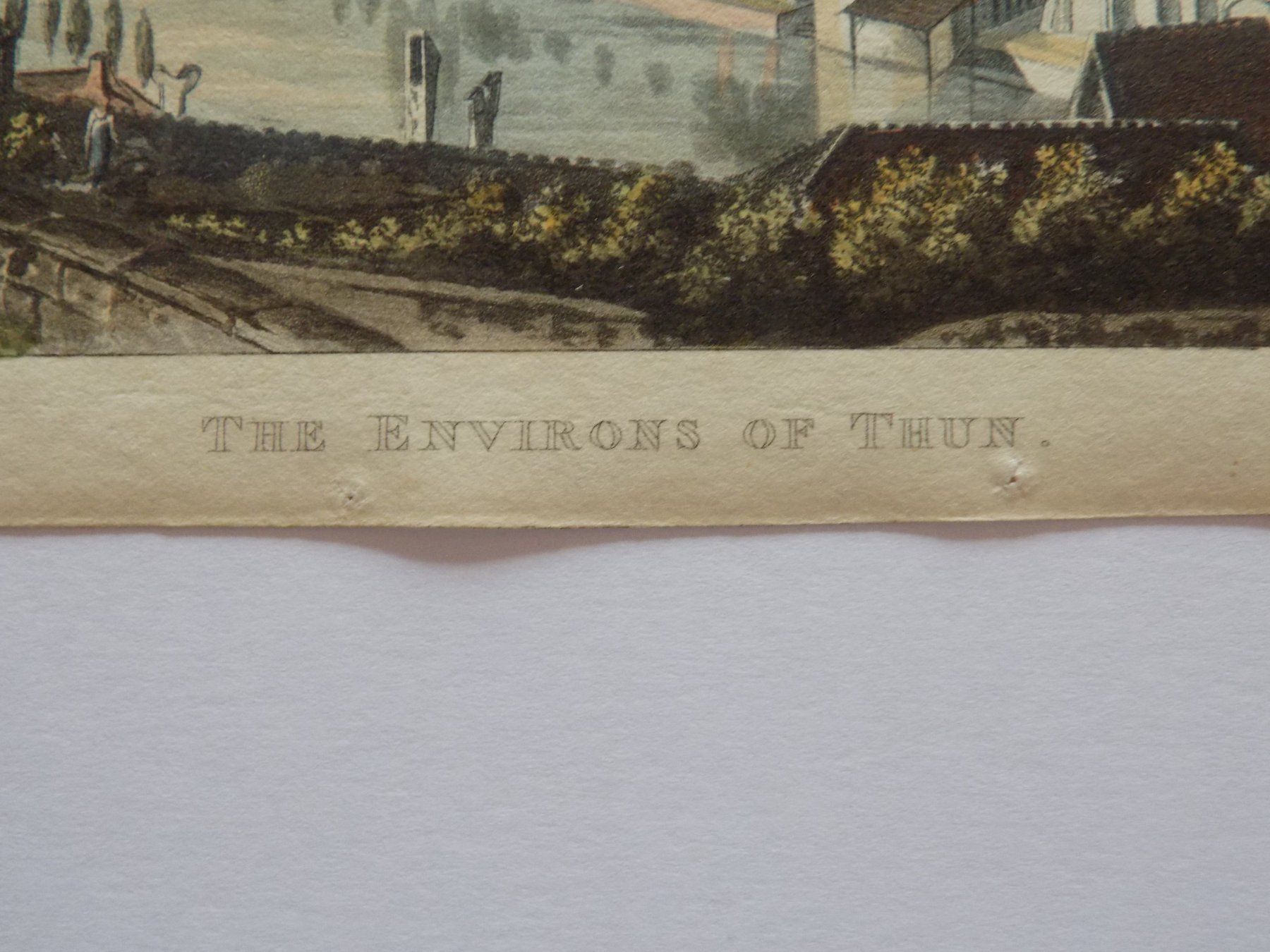 Gravures: The environs of Thun – D'occasion à Risch par Rischli15 2