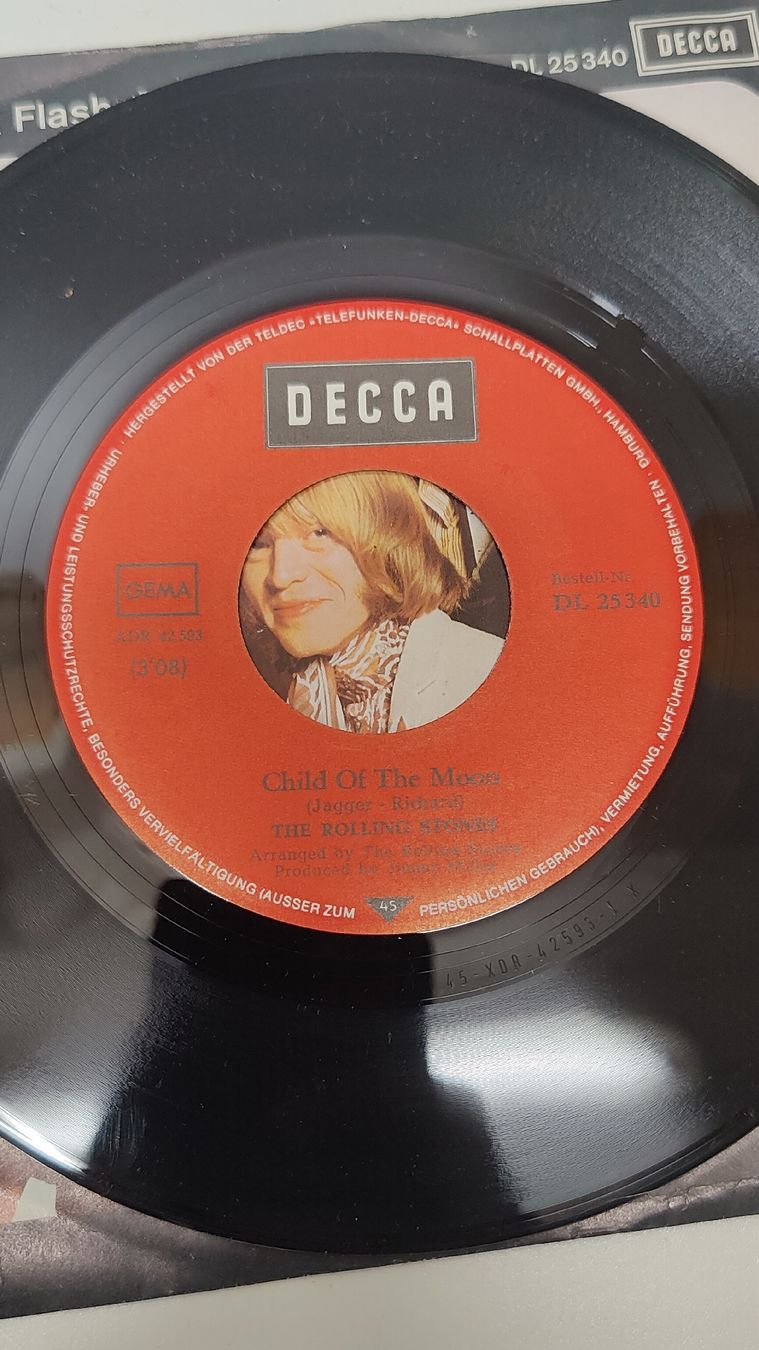 Schallplatten: The Rolling Stones - Jumpin' Jack Flash, Single (S1) – Gebraucht aus Neuenhof von SchnaeppliAllerlei 2