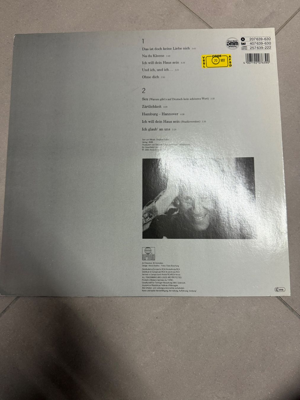 Dischi in vinile: Schallplatte / Stephan Sulke / 86 – Usato da Freidorf TG venduto da sarotiko 1
