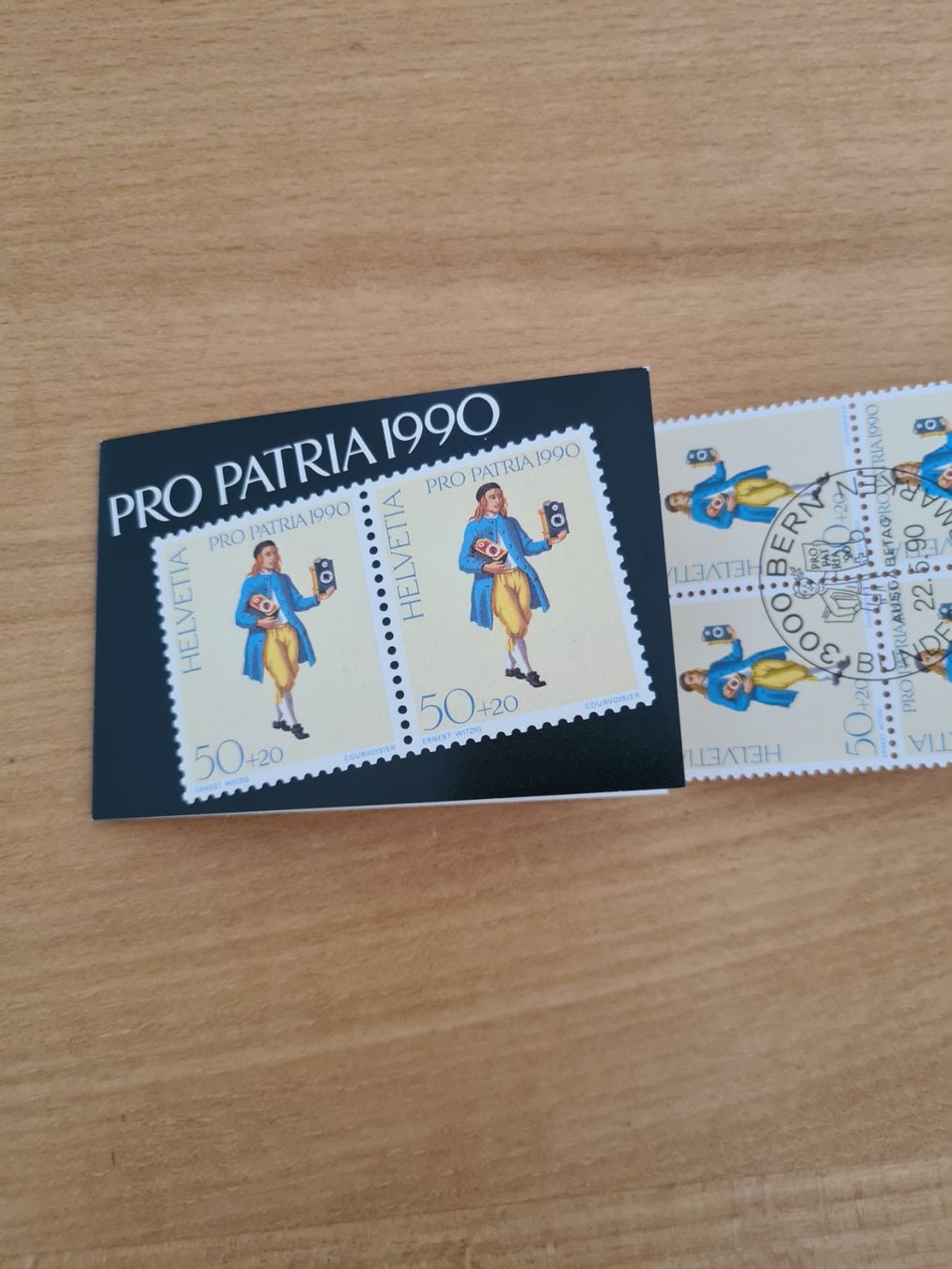 Tutti i francobolli: Pro patria 1990 heftchen gestempelt – Usato da Reinach BL venduto da andreas_mueller 1
