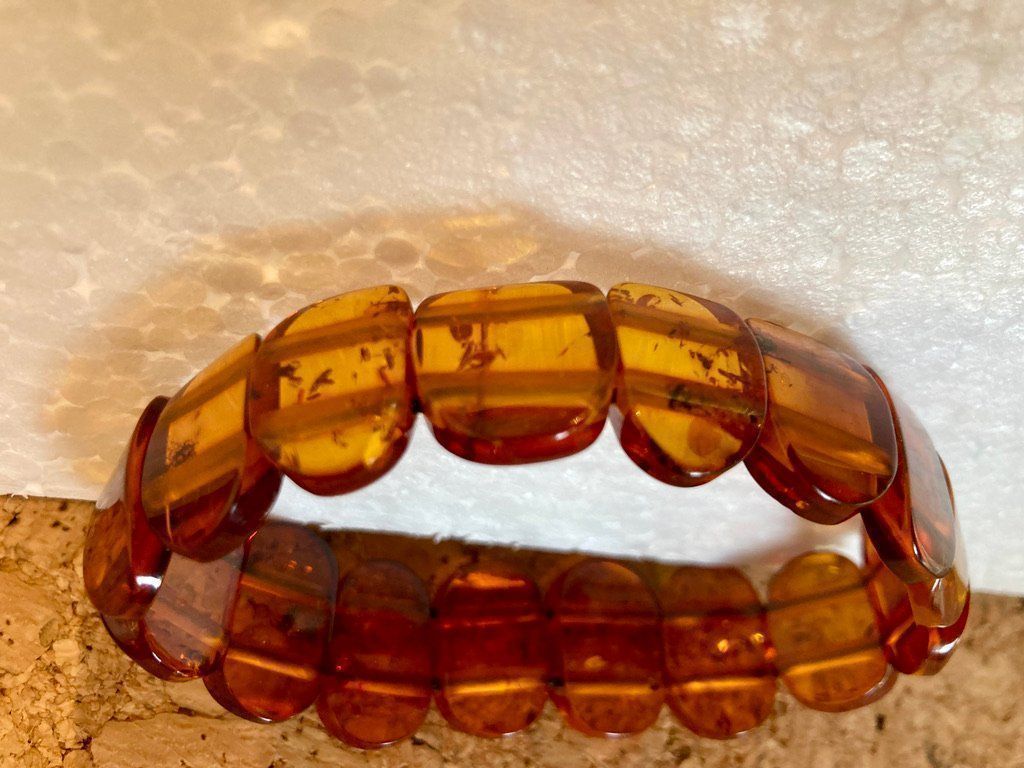 Bracciali & Braccialetti: Armband - Bernstein Amber/Ambre echt – Nuovo (secondo la descrizione) da Biberist venduto da tl-schmuck 1