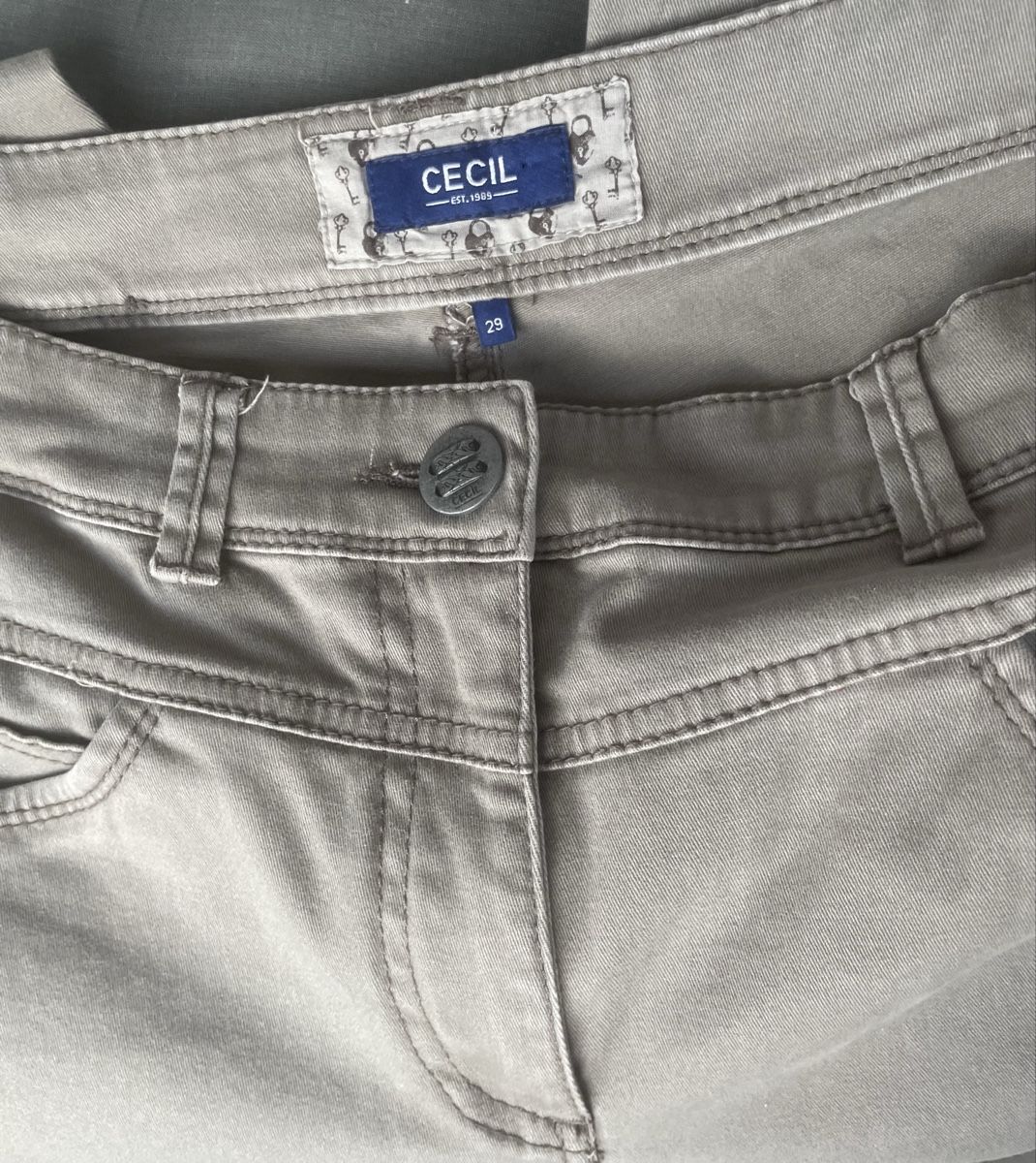Cecil Hosen: Cecil Baumwoll Hose Gr.29 – Gebraucht aus Schaffhausen von marakesch41 3