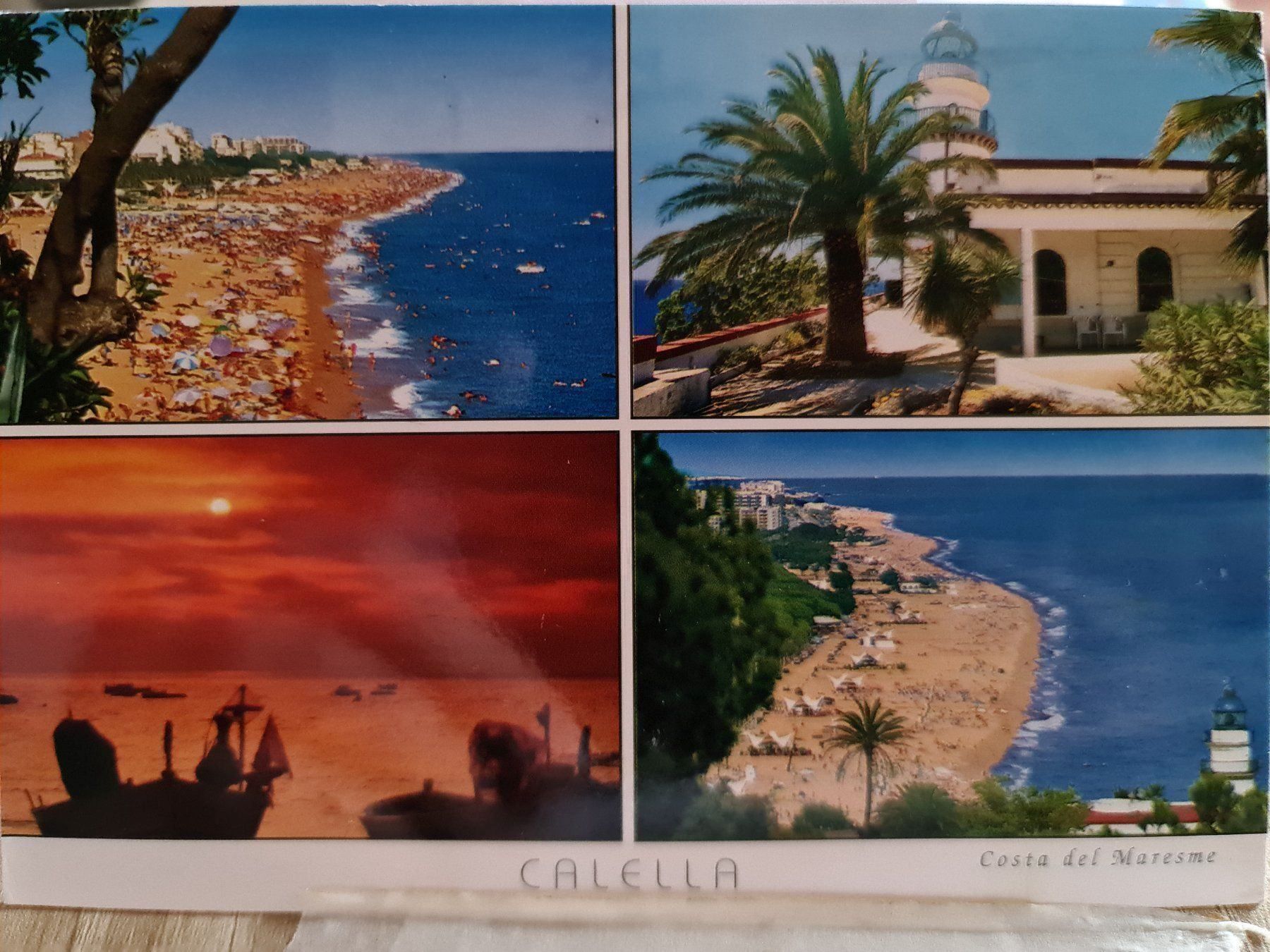 Cartoline postali: Ansichtskarte Calella Spanien – Usato da Dintikon venduto da Vexi