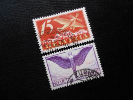 CH  ZNr 3/12  Flugpost  1923  Z CHF 94
