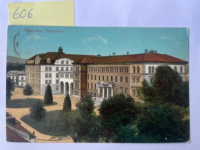 Cartes postales: alte Ansichtskarte, Ansicht Winterthur, Technikum, 1910 – D'occasion à Niederwil AG par dahu75