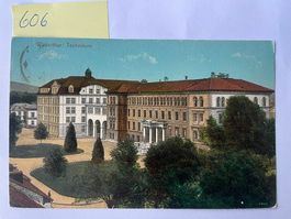 alte Ansichtskarte, Ansicht Winterthur, Technikum, 1910