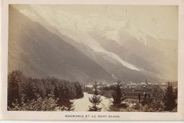 CDV A. Garcin, Chamonix, Mont Blanc, 1875