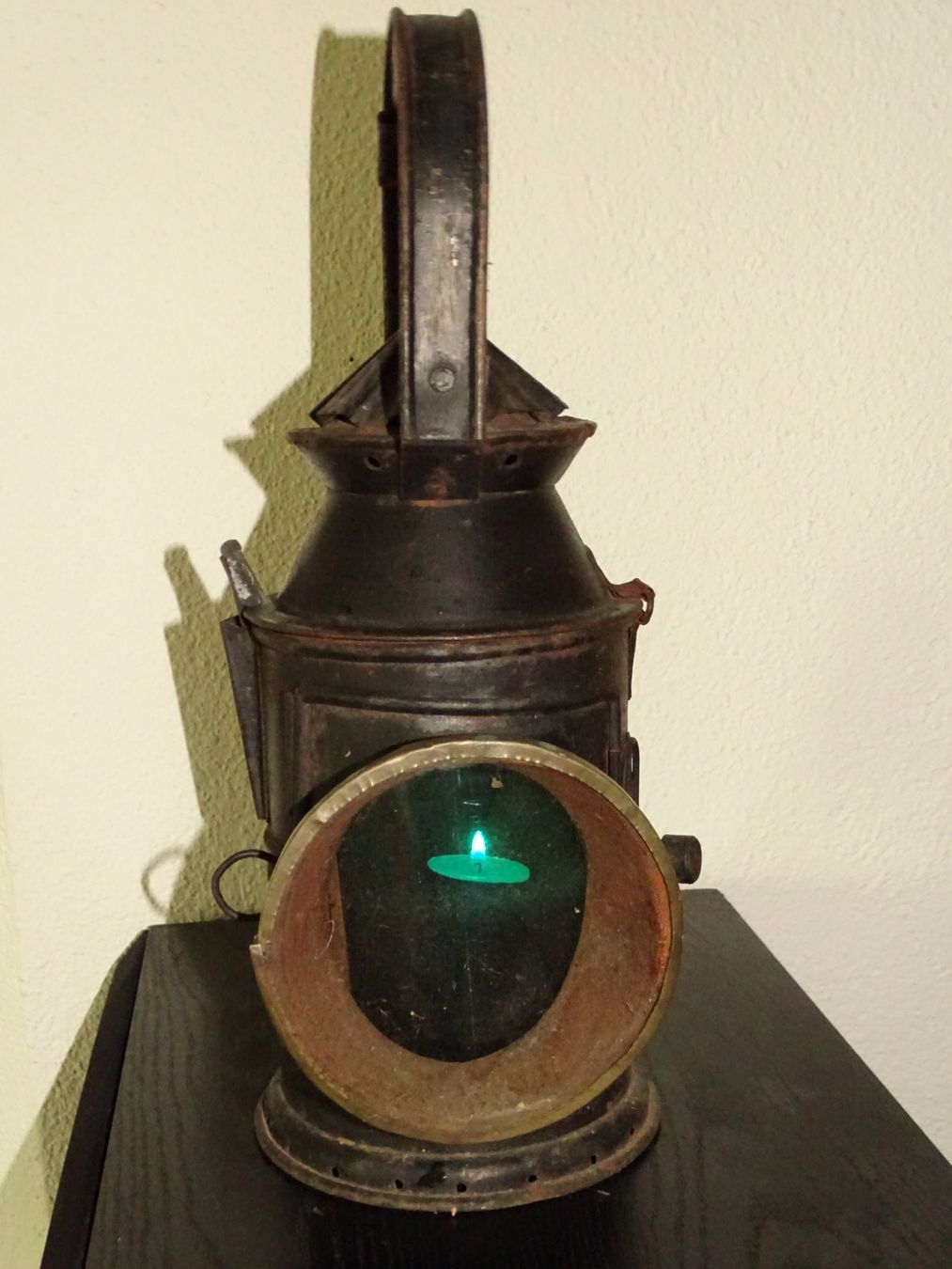 Lampen: Grosse alte Signallampe Metall – Gebraucht aus Hirzel von Musicman03 3