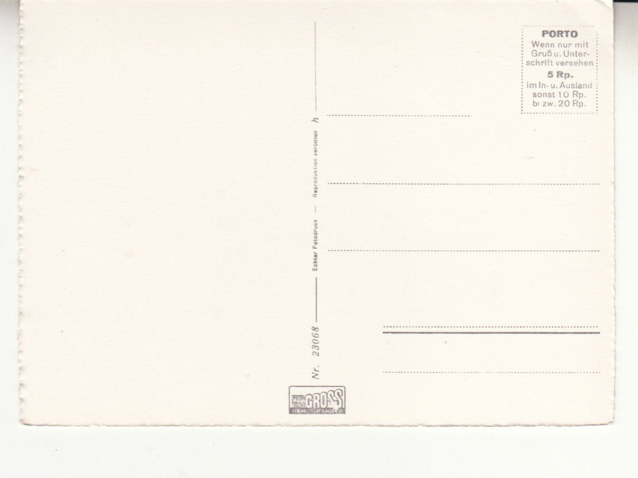 Cartoline postali: Fählensee ca. 1950 – Usato da Bürglen TG venduto da StampGraf 1