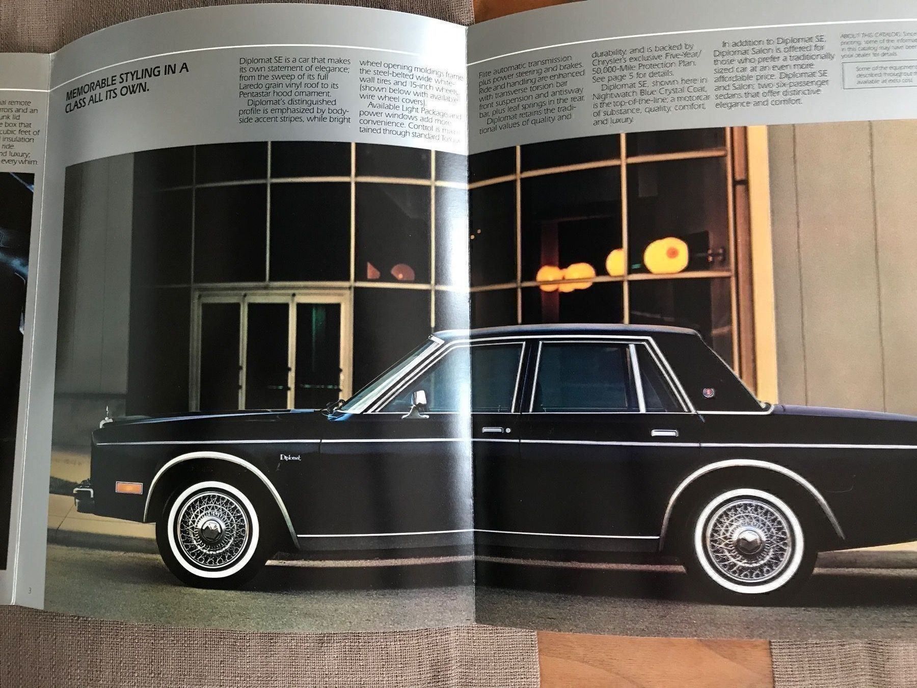Dodge Autos: Dodge Diplomat Prospekt – Gebraucht aus Balterswil von Jeko1967 3
