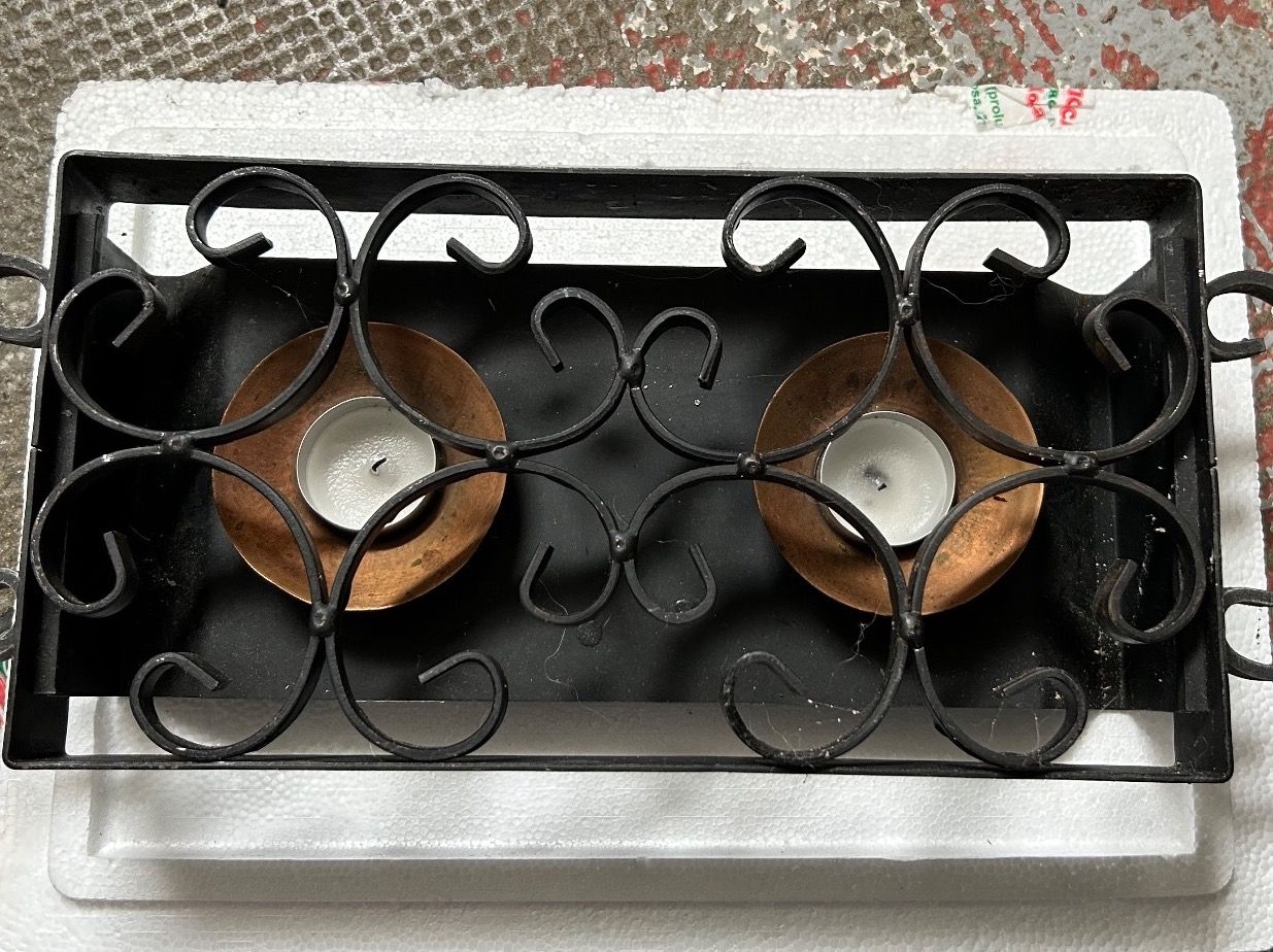 Cucine complete: Chauffe-plat à bougie – Usato da Fontaines NE venduto da Fred-Josy