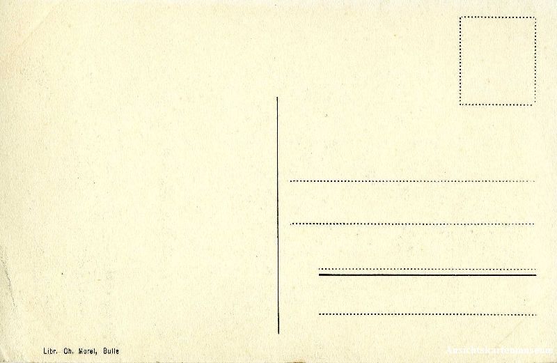 Cartoline postali: Charmey - pont du Javrez + ca. 1910 – Usato da Emmenbrücke venduto da teestube 1