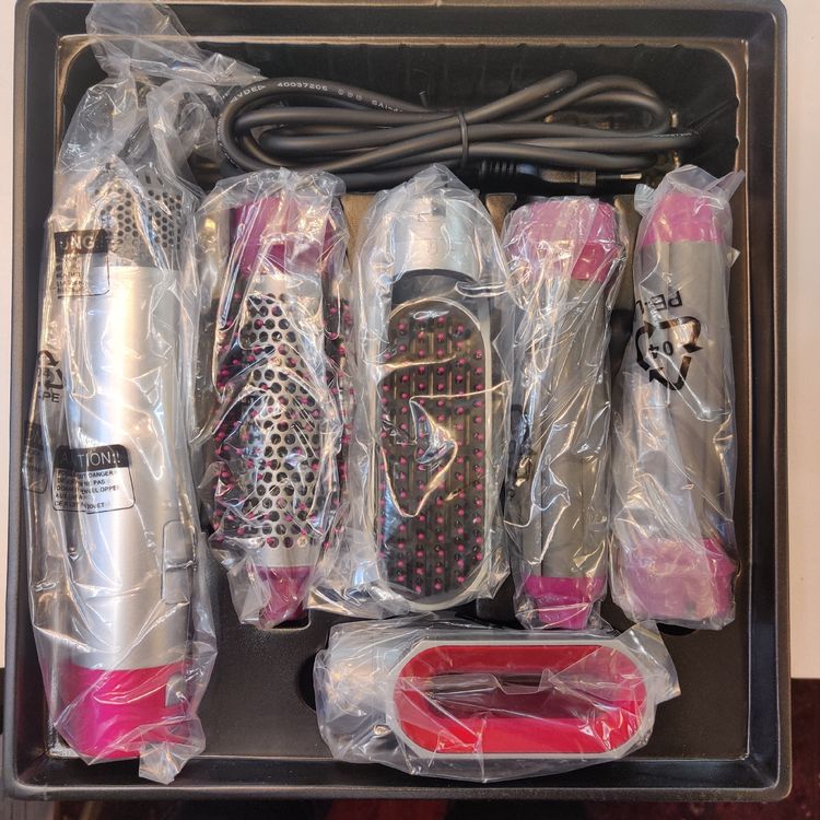 5in1 Fönbürste Set, Heissluftbürste neu 2