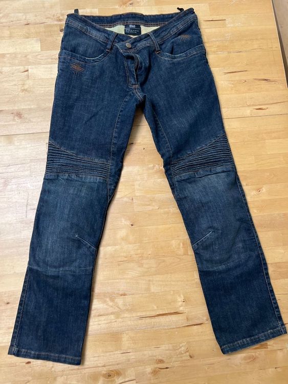 Jeans Moto Tecnici Humans HM87 New Lady Elasticizzati Con Rinforzi Donna 57388 Zoom - 5
