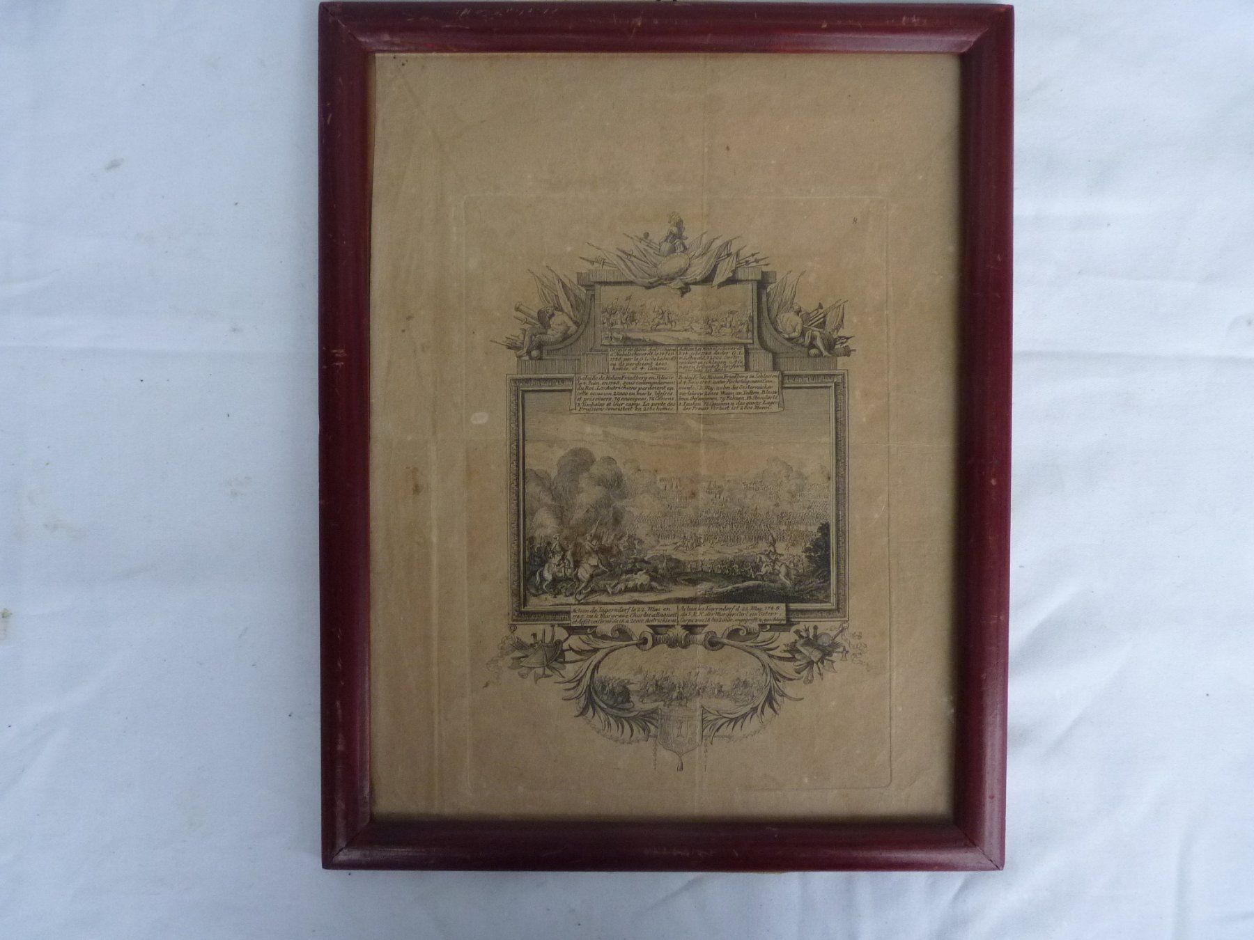 Gravures: Kupferstich Original mit Expertise 1745 – D'occasion à Küsnacht ZH par zoliboli01