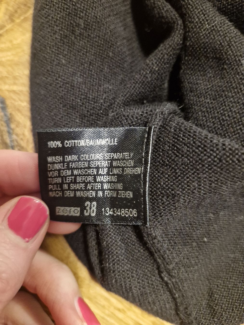 Gilet & Giacche senza maniche: Pullunder Basic Top, Grösse 38, Schwarz, Baumwolle, Neuwerti – Usato da Bottmingen venduto da mbrunetti1 4