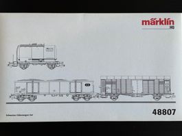 342 Märklin Wagenset Historischer Güterzug SBB Ep. 2 - Train Miniature HO - Occasion