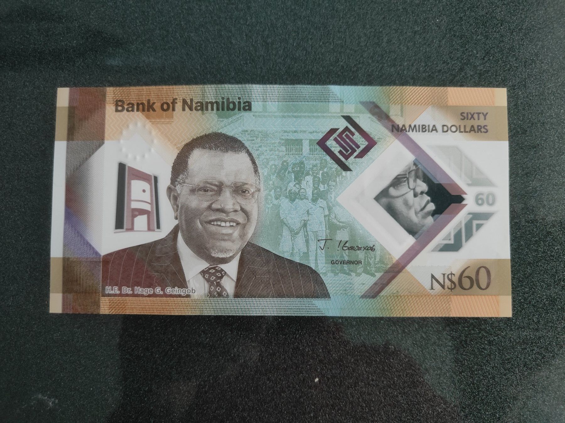 Banknoten: Namibia 60 Namibia Dollars 2025 !!!!! – Neu (gemäss Beschreibung) aus Flaach von Lonzo99