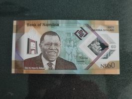 Namibia 60 Namibia Dollars 2025 !!!!!